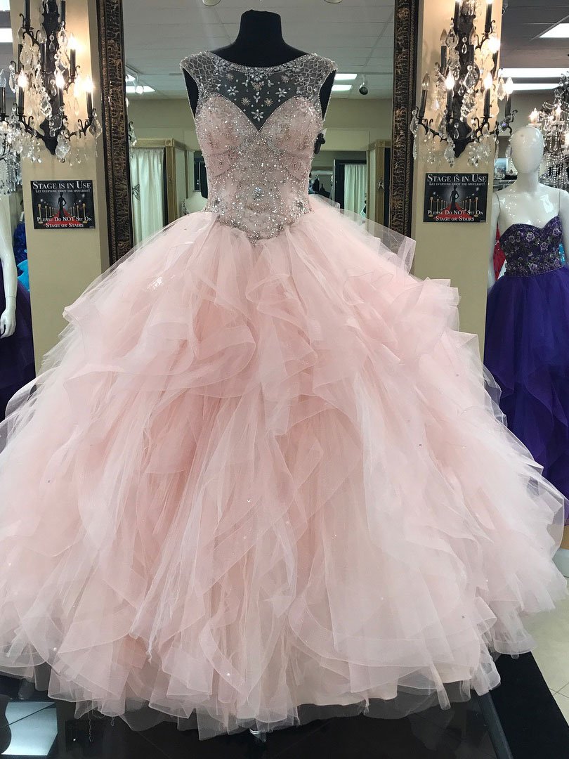 blush quinceanera dresses 2018